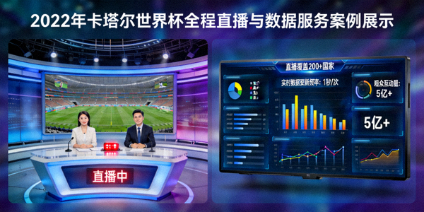 2022年卡塔尔世界杯全程直播与数据服务案例展示